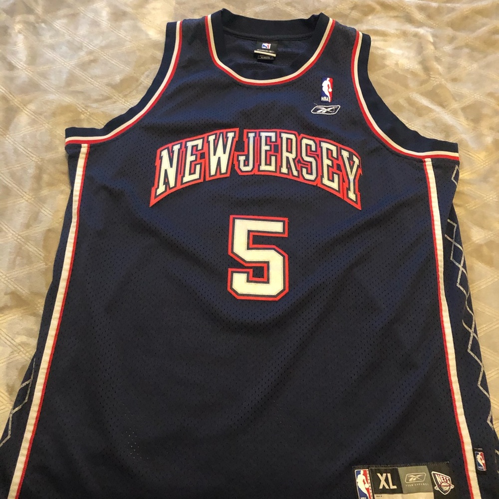 Jason Kidd New Jersey nets throwback jersey